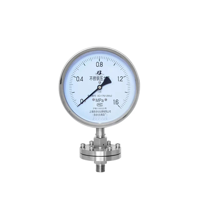 上仪四厂Y-203B-F不锈钢压力表