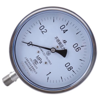 Y-63B-F不锈钢压力表